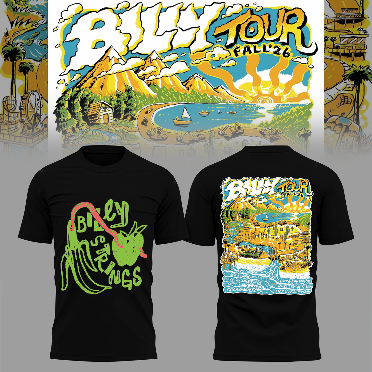 Limited Edition Fall tour 2026 T-shirt