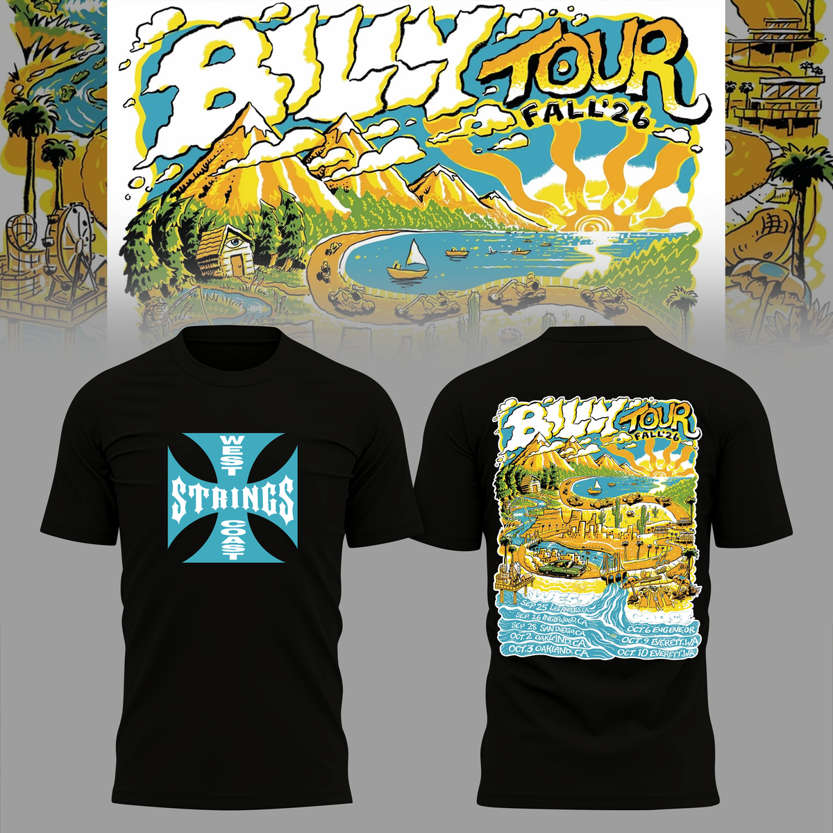Limited Edition Fall tour 2026 T-shirt