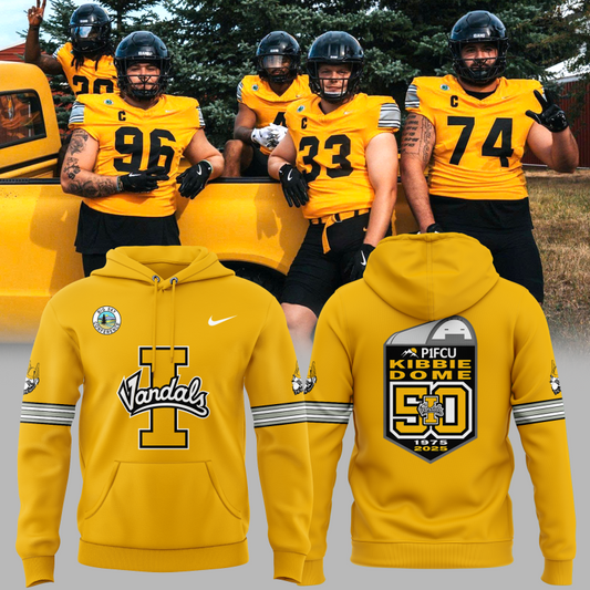 Idaho Vandals football 50 years Special Edition Hoodie 2025