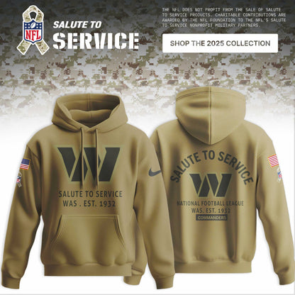 All Teams Salute to Service 2025 Special Editions Hoodie