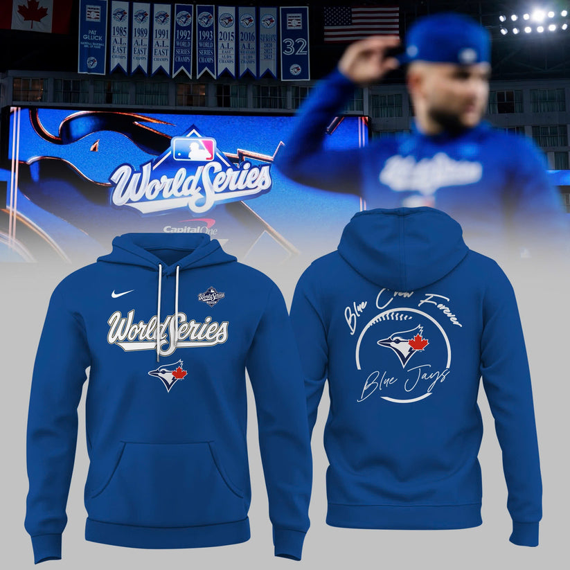 Toronto Blue Jays 2025 World Series Collection 3D Hoodie