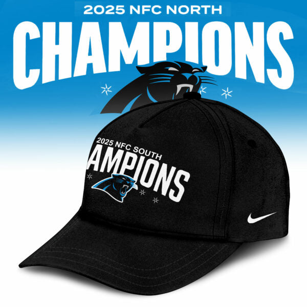 Carolina Panthers 2025 NFC North Division Champions Limited Edition T-Shirt