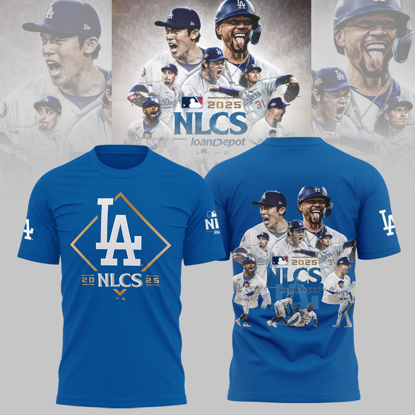 NLCS – Let’s Go Dodgers Shirt - Let’s Go Dodgers T-Shirt