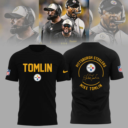 Pittsburgh Steelers Thank you Coach Mike Tomlin Limited Edition Combo T-Shirt