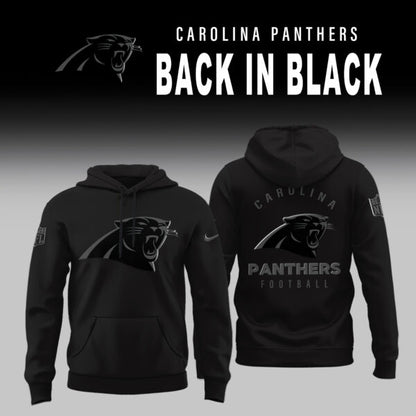 Carolina Panthers 2025 Back In Black Limited Edition Hoodie
