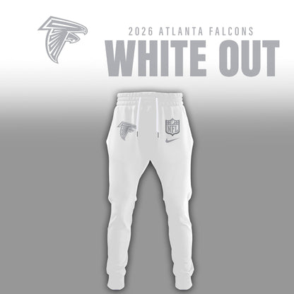 Atlanta Falcons 2025 Winter White Out Combo TShirt