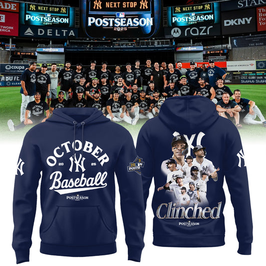 New York Yankees October 2025 Postseason Hoodie