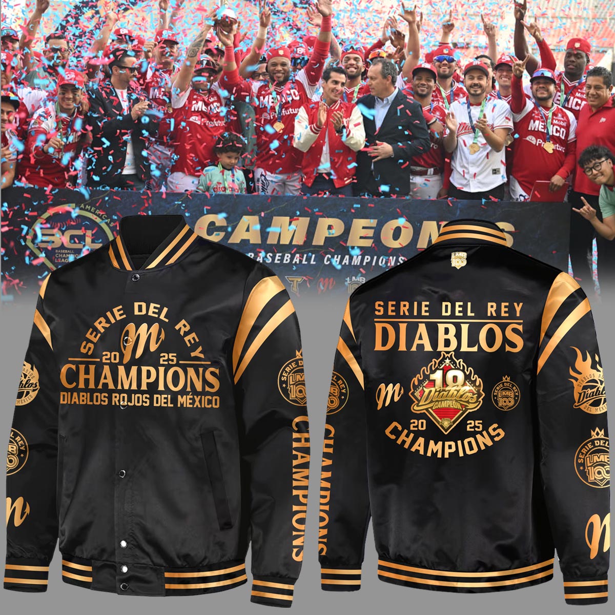 Diablos Rojos del México Campeon Bomber