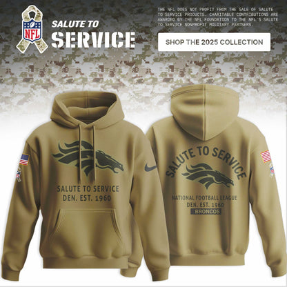 All Teams Salute to Service 2025 Special Editions Hoodie