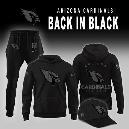 Arizona Cardinals 2025 Back In Black Limited Edition Hoodie