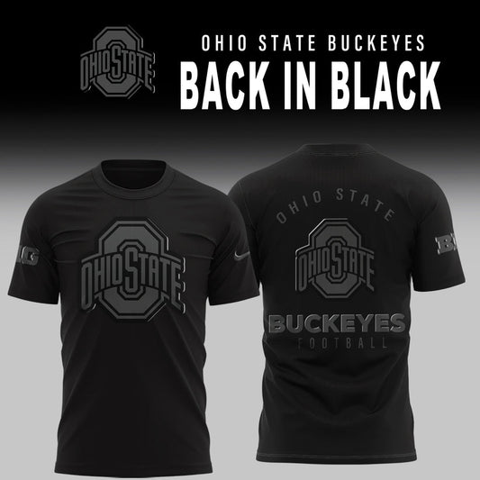 Ohio State Football Back In Black 2026 Combo T-Shirt