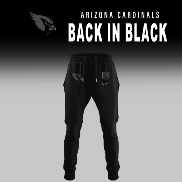 Arizona Cardinals 2025 Back In Black Limited Edition Hoodie