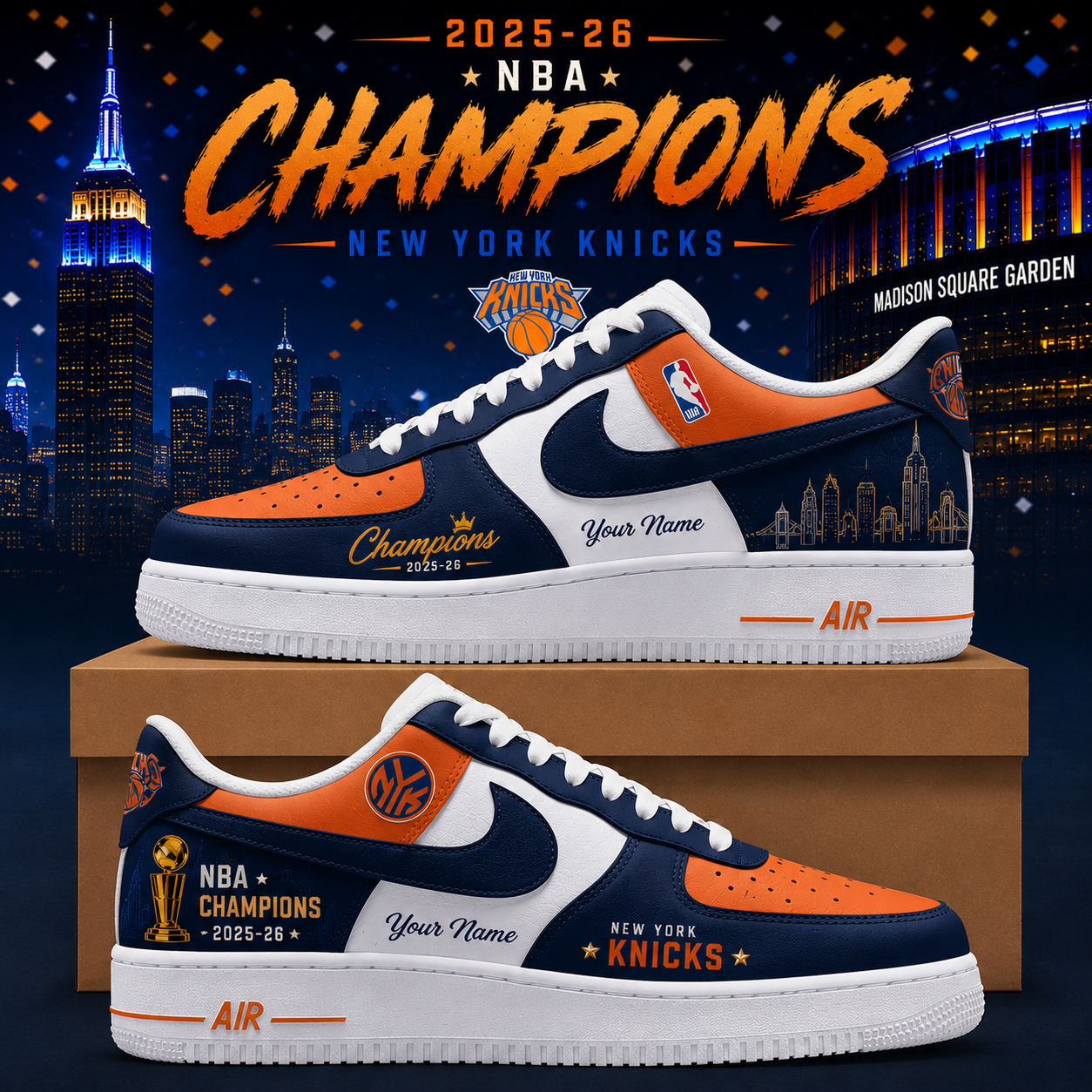 _ New York Knick 2026 Champions Shoes