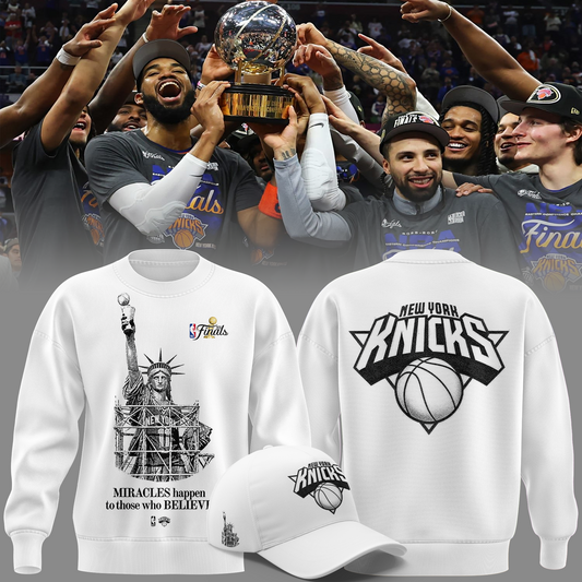 New York Knicks “MIRACLES happen to those who BELIEVE” Sweat