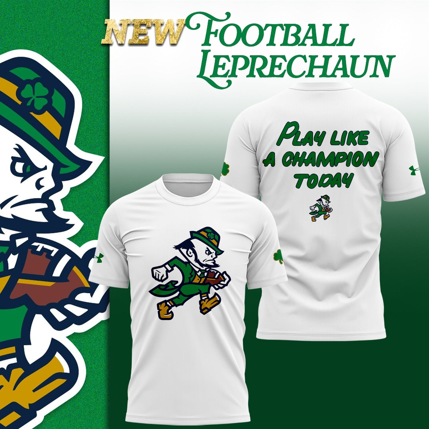 Limited Edition Irish Football Leprechaun Collection 2025 TShirt