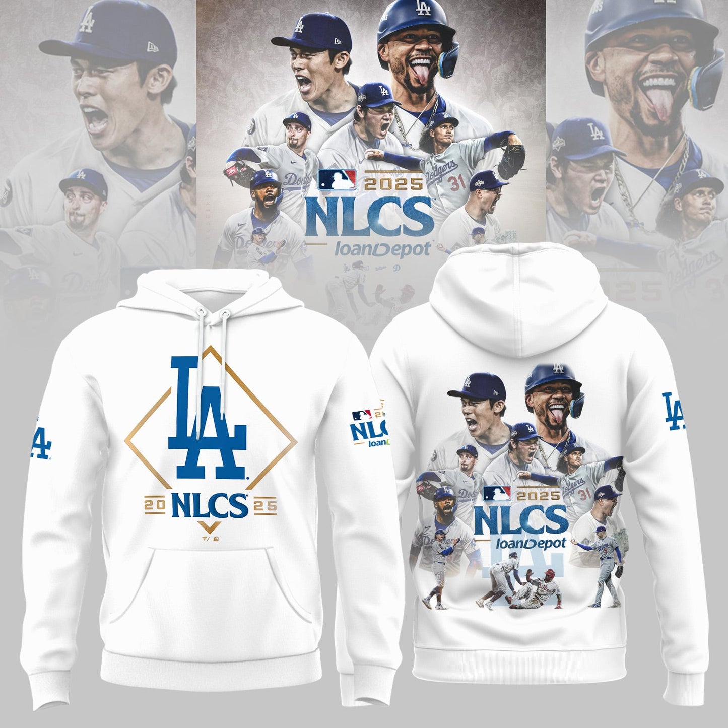 NLCS – Let’s Go Dodgers Shirt- Let’s Go Dodgers Hoodie
