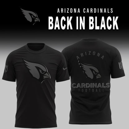 Arizona Cardinals 2025 Back In Black Limited Edition T-Shirt