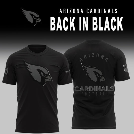 Arizona Cardinals 2025 Back In Black Limited Edition T-Shirt