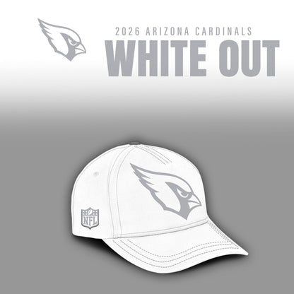 Arizona Cardinals 2026 White Out Limited Edition Hoodie
