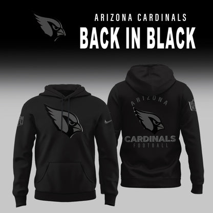 Arizona Cardinals 2025 Back In Black Limited Edition Hoodie