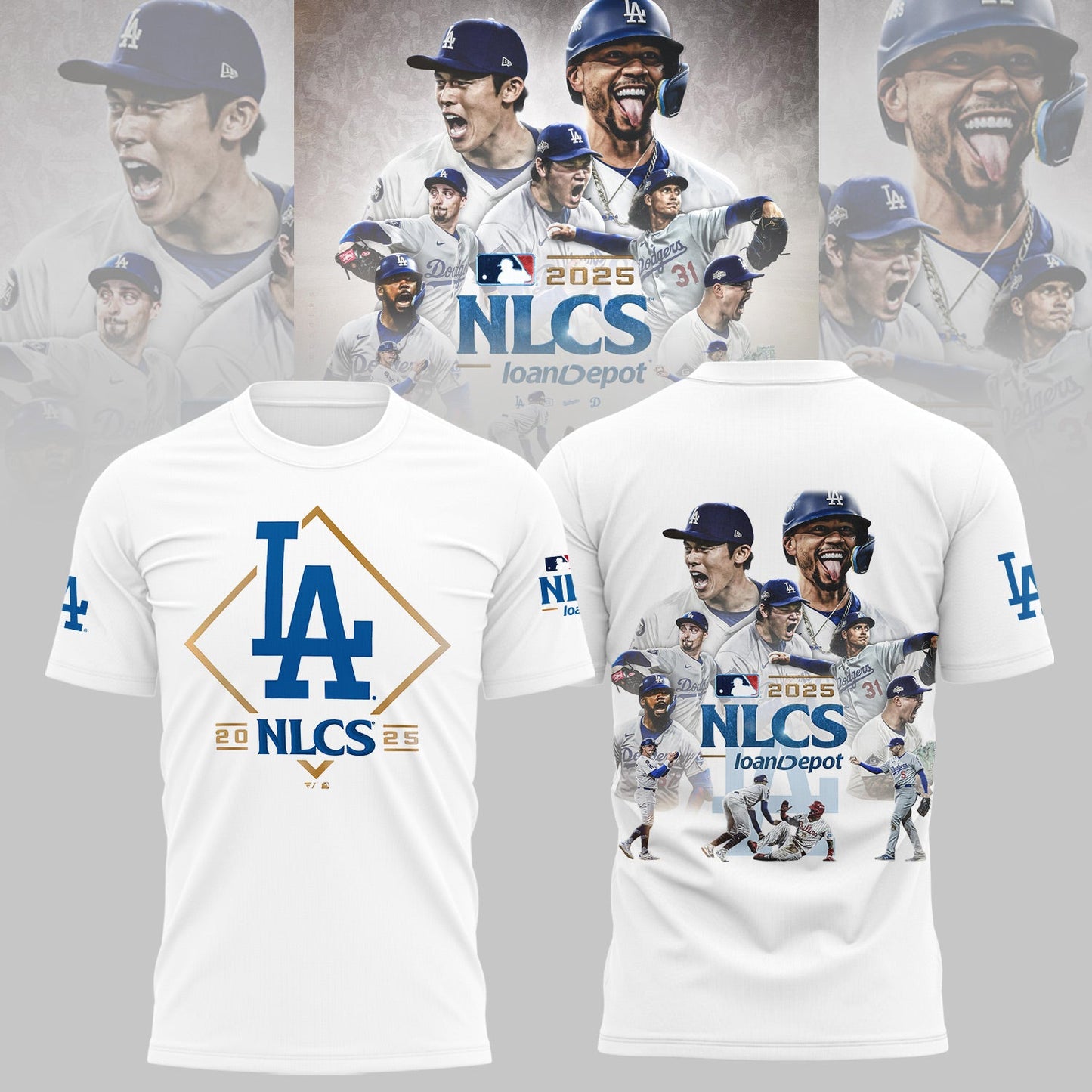 NLCS – Let’s Go Dodgers Shirt- Let’s Go Dodgers Shirt