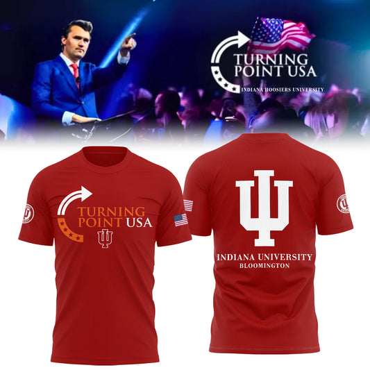 Limited Edition Indiana University x Turning Point USA Shirt