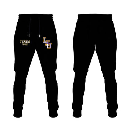 Limited Edition Tigers JESUS WON Black Hoodie-AB041125506