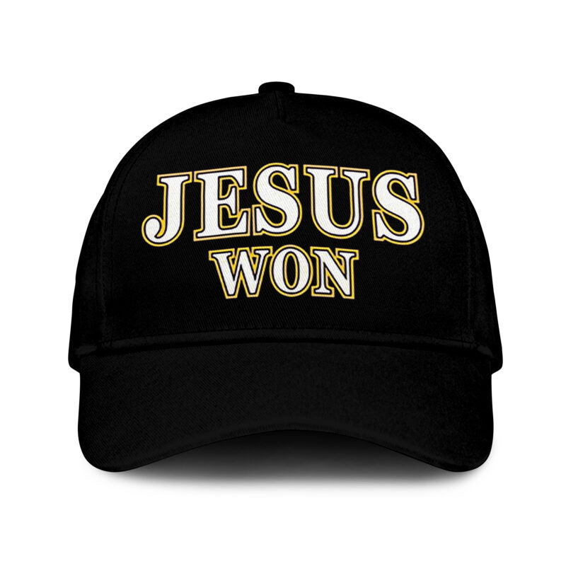 Special Edition Tigers JESUS WON Black TShirt-AB041125500