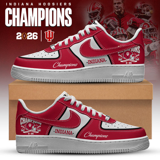 Indiana Hoosiers National Champions 2025/26 AF1 Sneaker