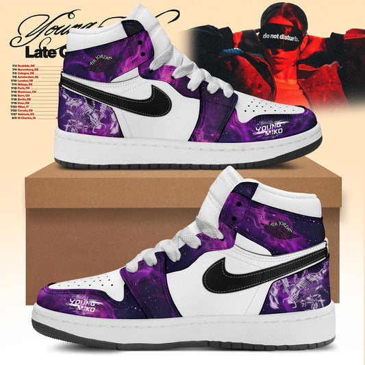 Air Jordan 1: Young Miko “ Purple Chaos High