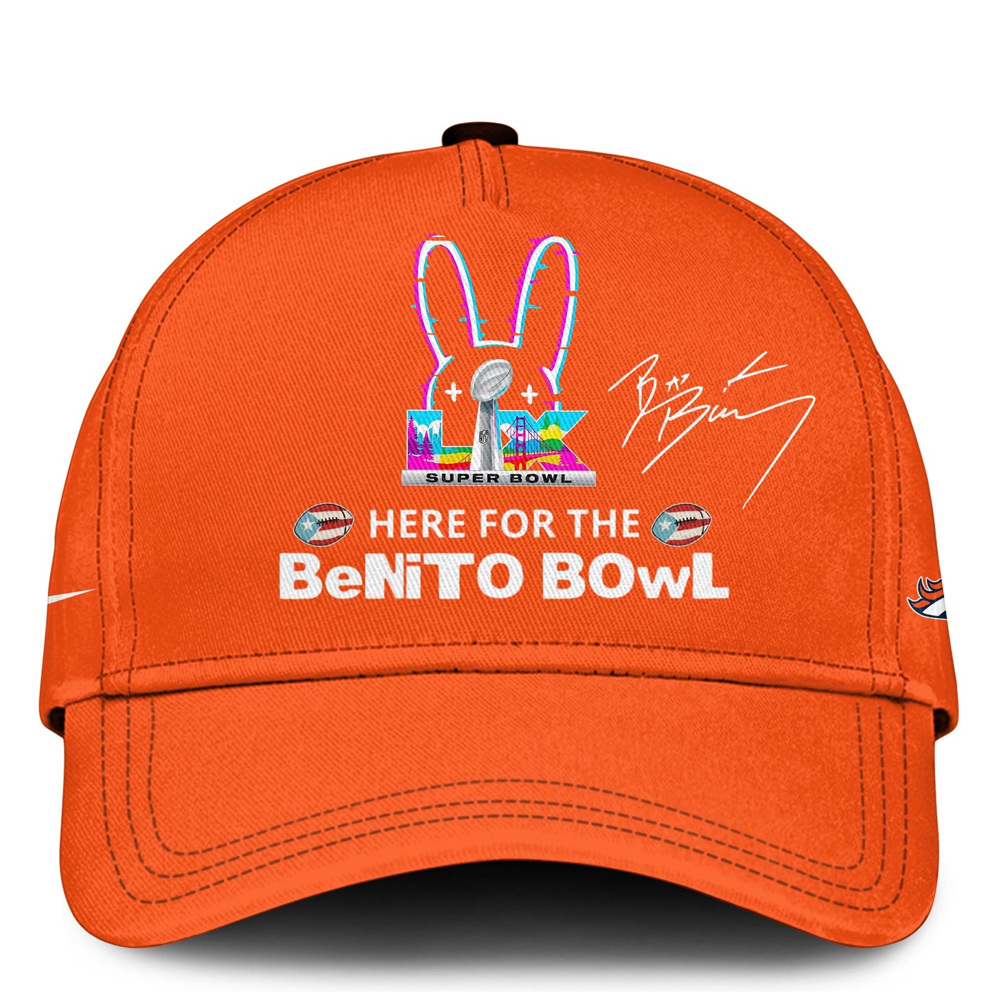D Broncos x Bad Bunny | Super Bowl 2026 Hoodie Limited Edition Selling Out Fast