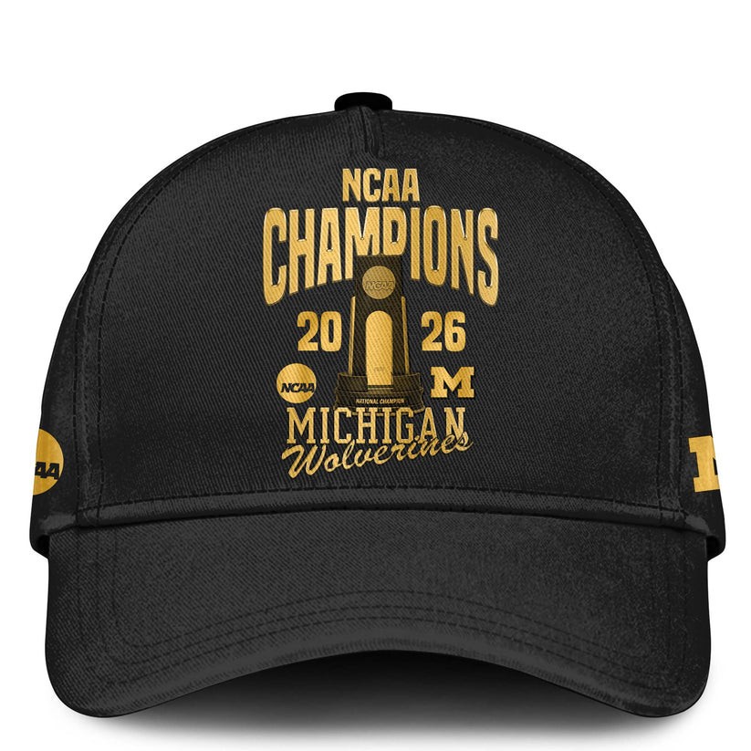 MICH Champions NCAA DI Basketball 2026 New Hoodie Limited Edition
