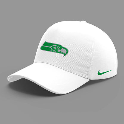 Limited Edition Seahawks Football Rivalries Teaser Logo White Hoodie