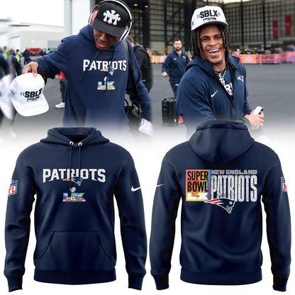NE Patriots Super Bowl Week Hoodie V2