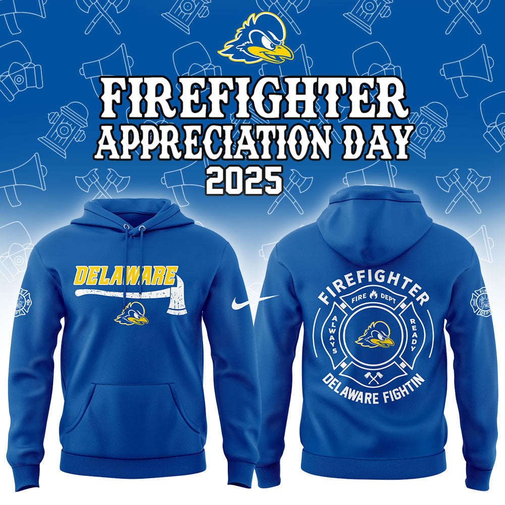 Delaware Fightin Firefighter Application Day Hoodie