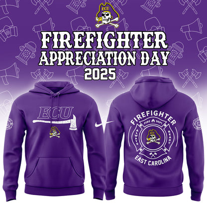 East Carolina Firefighter Application Day Hoodie