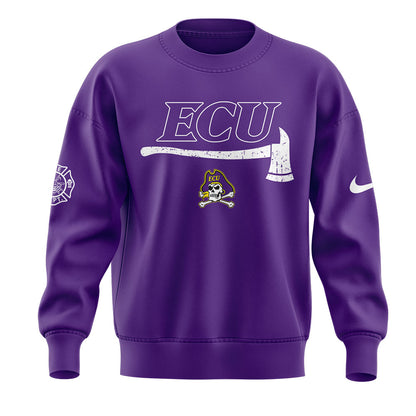 East Carolina Firefighter Application Day Sweatshirt