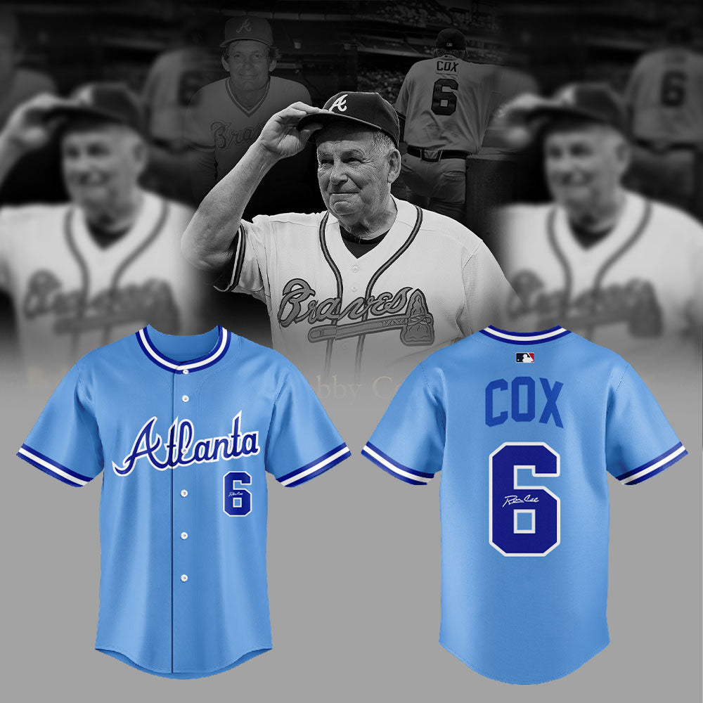 1981 Bobby Cox Atlanta Braves Manager-Worn Road Jersey Blue
