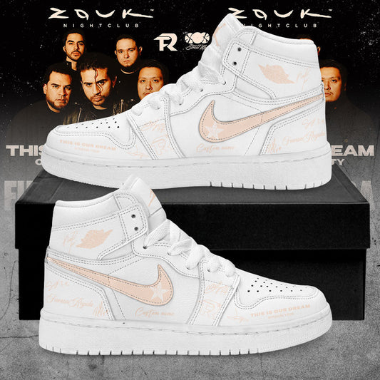 Fuerza Regida This Is Our Dream Stadium Tour 2026 Signature Custom Name Shoes