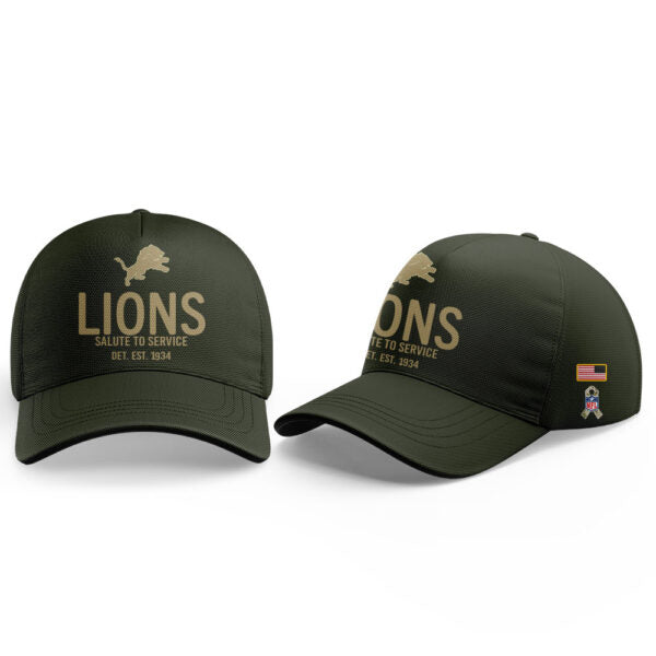 . D.Lions Salute to Service 2025 Combo Shirt