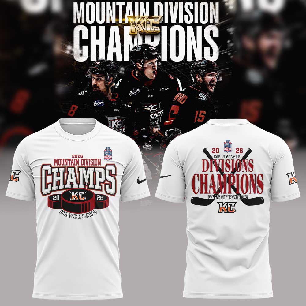 KC Mavericks 2026 Mountain Division Champions Shirt White