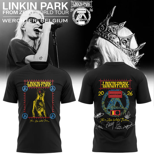 Linkin Park From Zero World Tour 2026 in Werchter, Belgium Limited Shirt V2