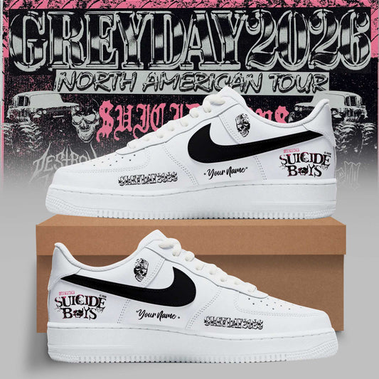 Greyday 2026 “ North American Tour AF1 Shoes