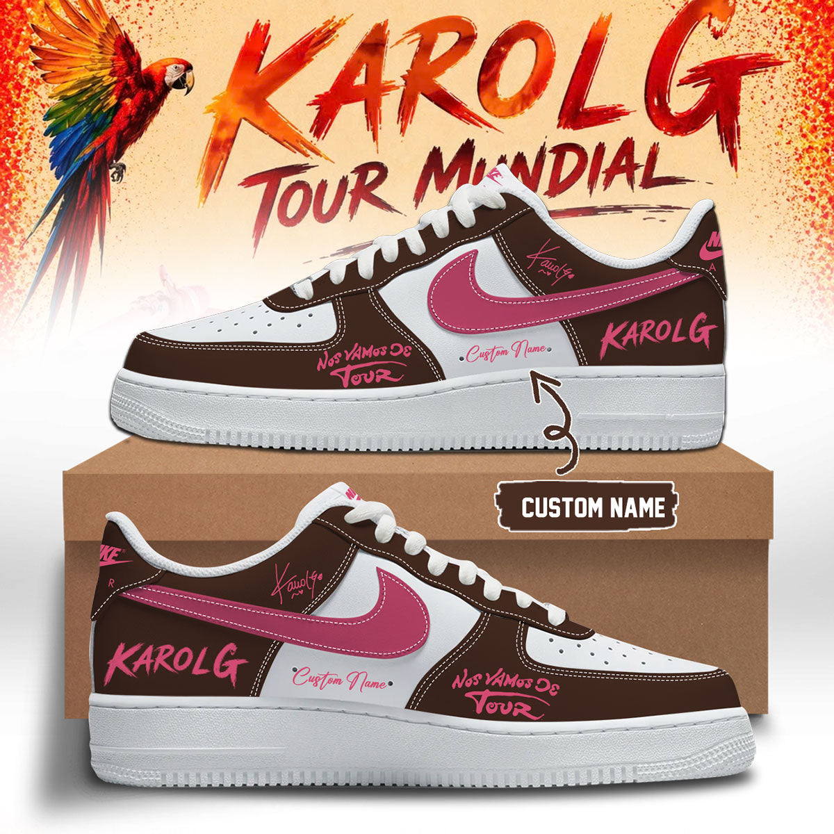 Karol G – Nos Vamos de Tour Limited Edition Signature – Shoes