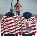 Unisex U.S. Men's National Soccer Team 2026 Home Jersey Hoodie