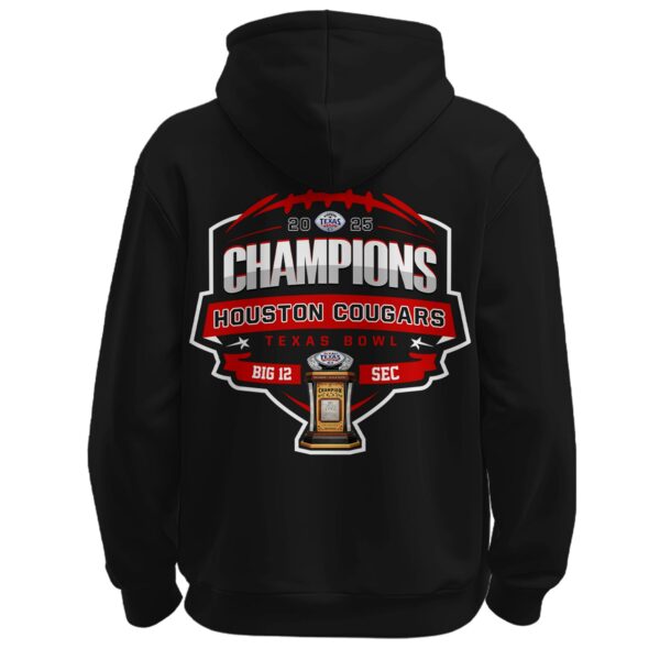 Houston Cougars – Texas Bowl Champions Champions Zip Hoodie