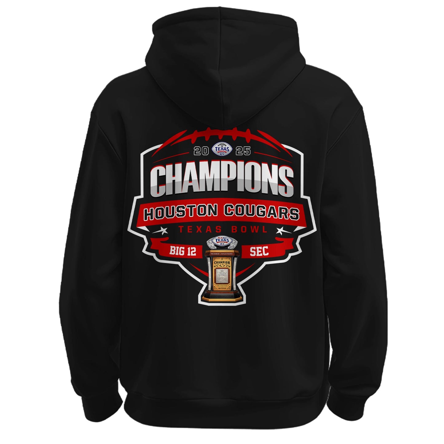 Houston Cougars – Texas Bowl Champions Champions Hoodie