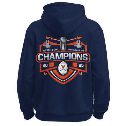 Virginia Cavaliers – Gator Bowl Champions Zip Hoodie