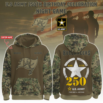 TB-Army 250th Birthday Hoodie Limited Edions