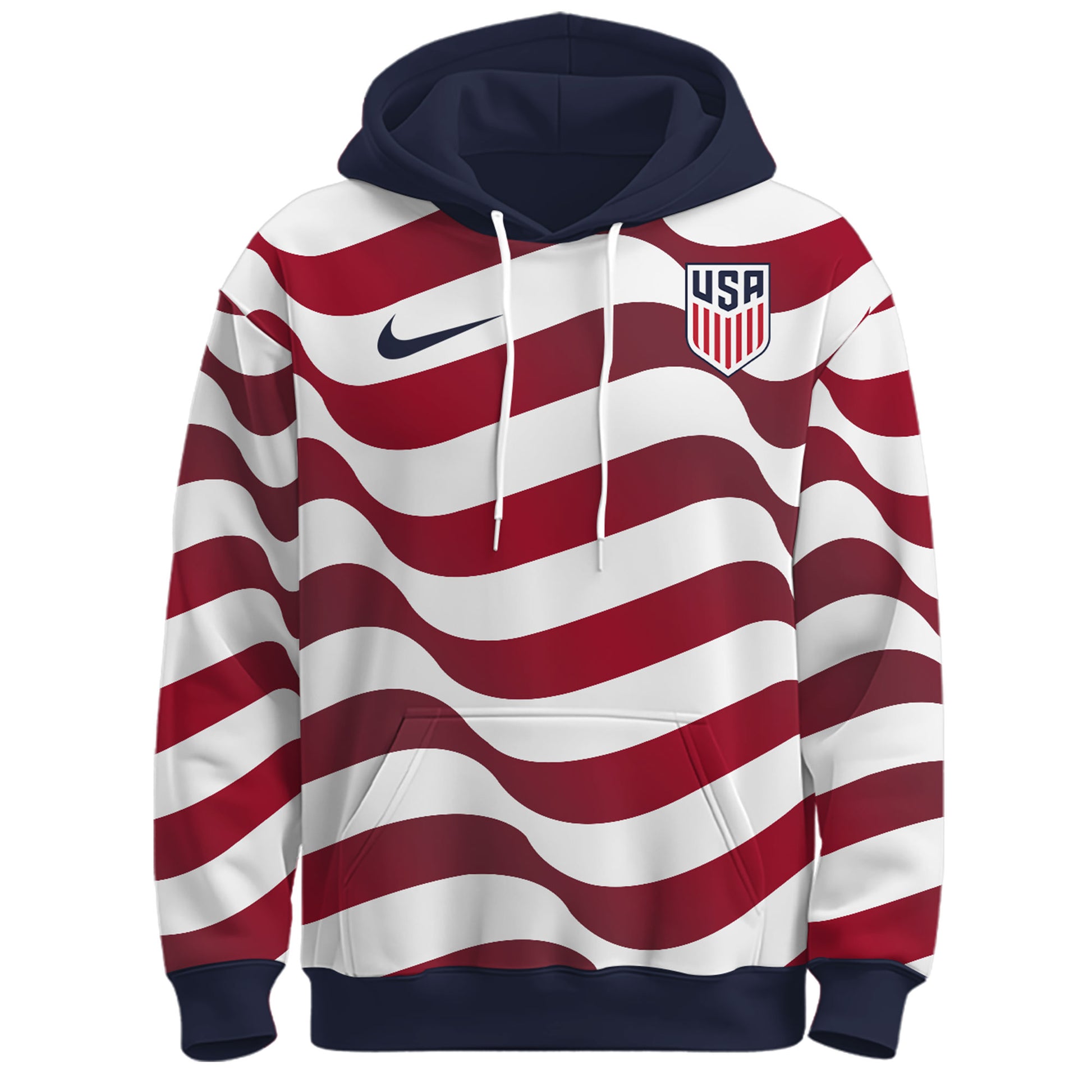 Unisex U.S. Men's National Soccer Team 2026 Home Jersey Hoodie